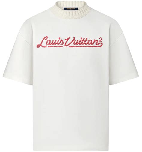 louis vuitton x nigo embroidered mockneck tee